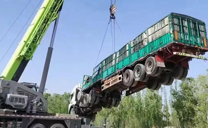 惠来道路脱困救援案例